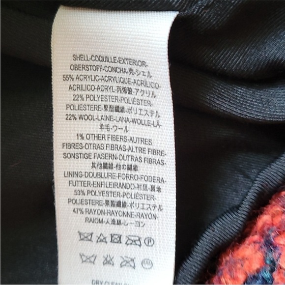 Free People Wool Blend Houndstooth Baby Coat - Picture 8 of 8